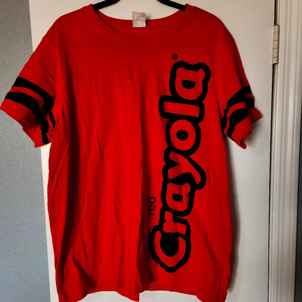 Red Crayola Large T-Shirt